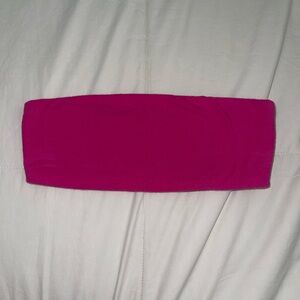 Moda International Fuchsia Bandeau Bra Top